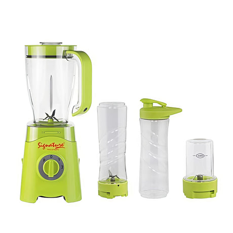 Signature 4 in 1 Personal Blender 250W with Multiple Jars Food Blenders