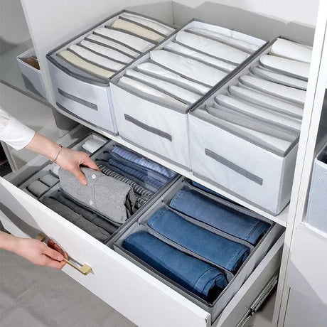 8 Grid Jeans Compartment Storage Box- Furaha Finds Kenya
