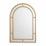 Arched Gold Frame Decorative Mirror Mirror Mirrors
