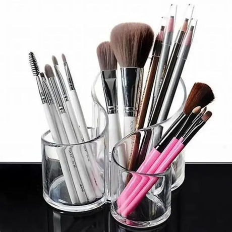 Clear Acrylic Cosmetic Organizer Makeup Tools