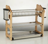 3-Layer Heavy Duty Dish Rack Dish Rack Dish Racks