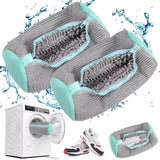 Microfiber Shoe Washing Machine Bag – Anti-Deformation Chenille Laundry Pouch