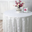 180cm Round Jacquard Tablecloth Tablecloth Tablecloths