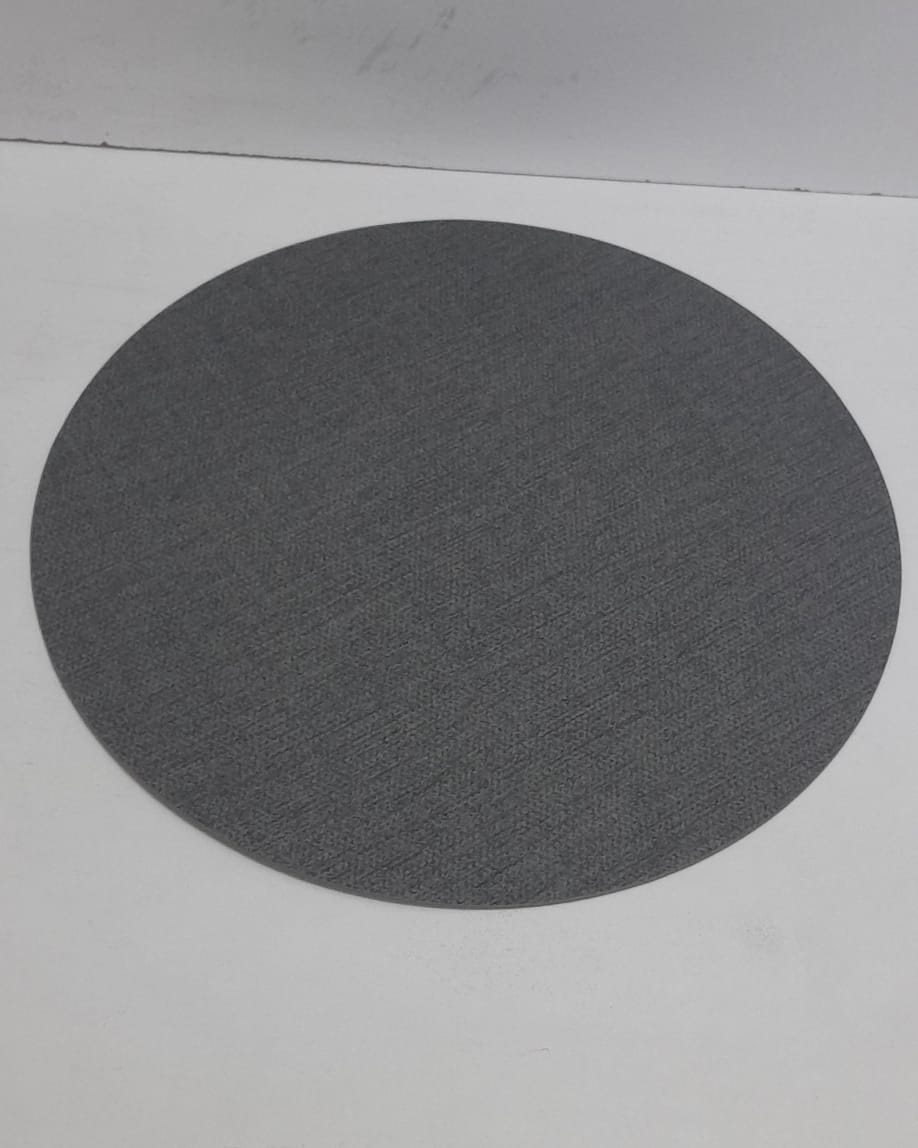 6pcs Leather Round Table Mats – Assorted Colours