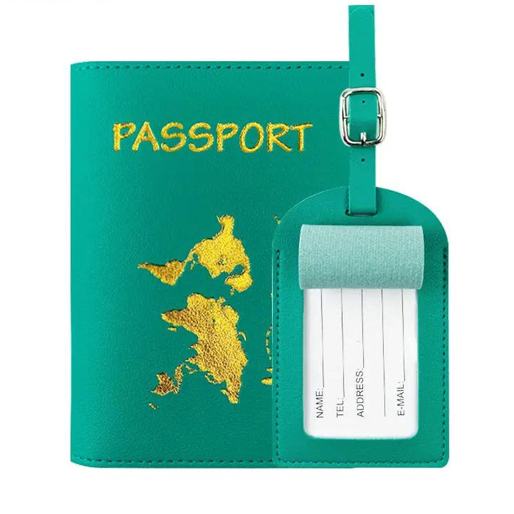 Passport Holder With Luggage Tag Passport holder Luggage Tags