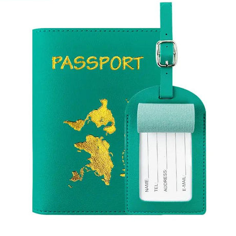 Passport Holder With Luggage Tag Passport holder Luggage Tags