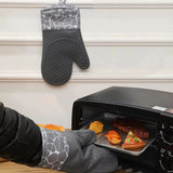 Silicone Oven Gloves with Cotton Lining Oven gloves Oven Gloves