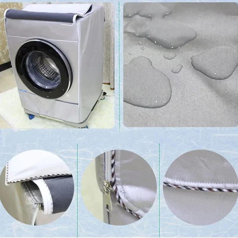 Waterproof Washing Machine Cover – Front Load – 12kg Fit – Heavy Duty Laundry Appliance Accessories Washer & Dryer Accessories