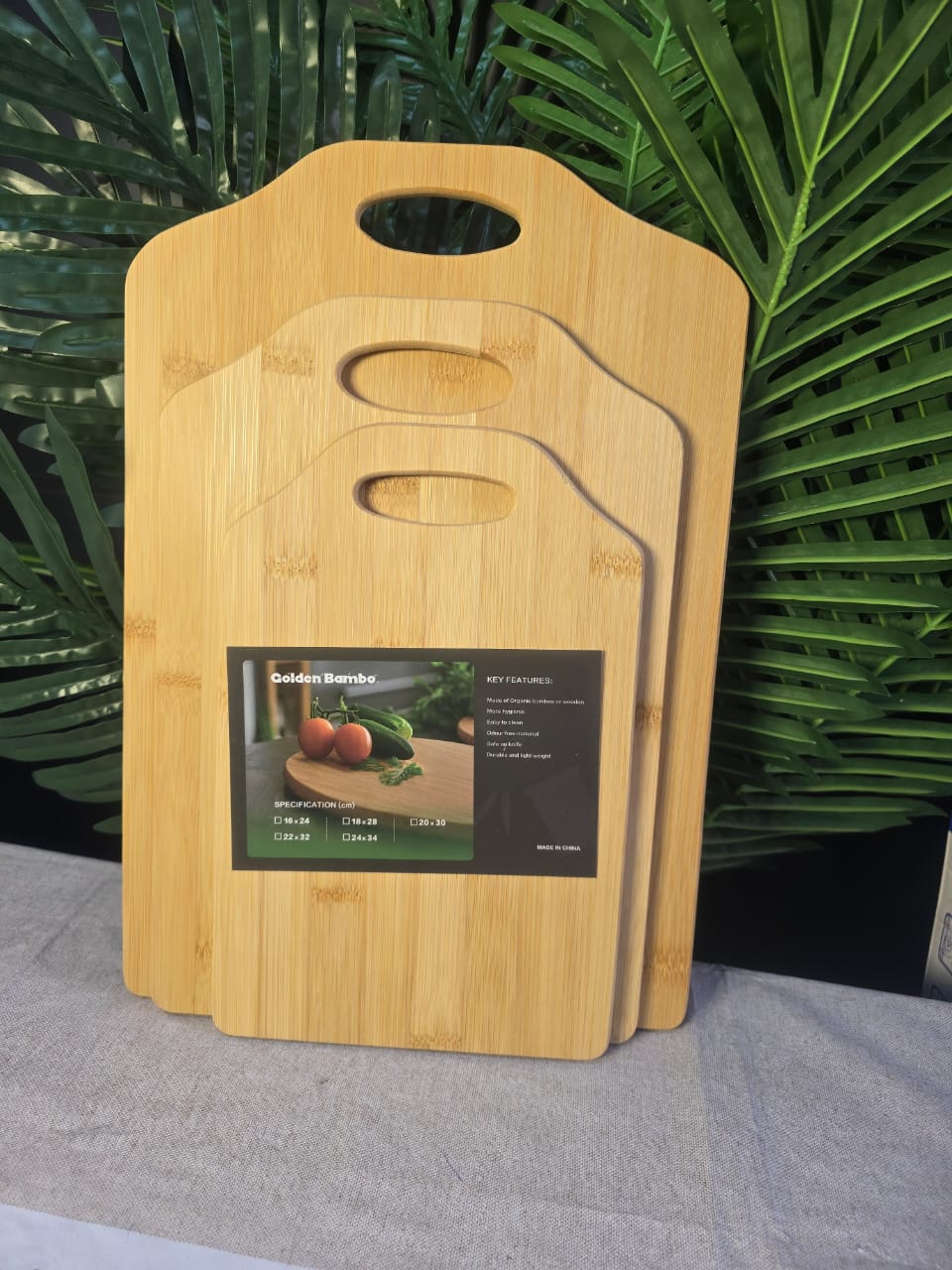 High Quality 3 in 1 Chopping Board Set – 3 Sizes