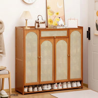 Wooden Bamboo Shoe Rack / Storage Cabinet Shoe Racks
