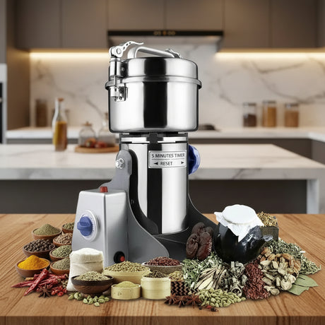 Powerful Electric Cereal Grain/Herb Grinder Grinders