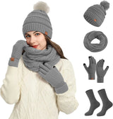 4 in 1 Knit Winter Set Knit winter set Outfit Sets