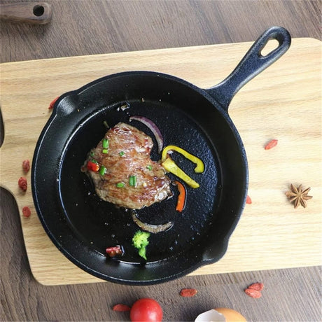 Extra Large 30cm Cast Iron Skillet Fry Pan–Multipurpose Cooking, Baking, and Serving- Furaha Finds Kenya