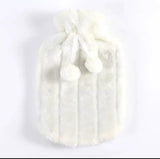 Hot Water Bottle With Lid Plush Bag 2L Personal Care Appliances Health & Beauty