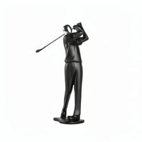 Modern Golf Black Figurine Decor Sports Collectibles