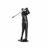 Modern Golf Black Figurine Decor Sports Collectibles