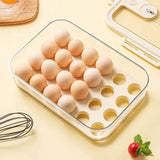 24 pcs Egg Storage Box Storage & Organization