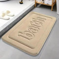 Embossed Thickened Polyester Non Slip Floor Mat Rugs