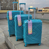 3 in 1 Luxurious Unbreakable PP Suitcase Set Durable, Lightweight & Travel Ready- Furaha Finds Kenya