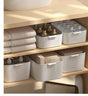 Modern Ribbed Storage Bins Stackable Plastic Organizers for Bathroom, Kitchen & Shelves- Furaha Finds Kenya