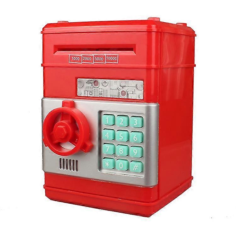 Electronic ATM Piggy Bank - Password Money Box with Auto Cash Counter