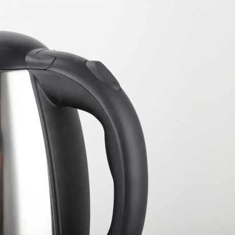 Furaha Finds 1.8L electric kettle 1500W fast boiling stainless steel and cordless glass kettle with auto shut off for home and office use.