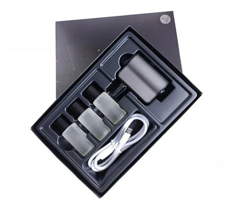 USB Rechargeable Car Aroma Diffuser with 3 Refillable Scents