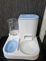 2in1 Automatic Pet Food Dispenser – Large Capacity Feeder and Waterer
