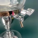 Spherical Wine Dispenser with Ice Slot & Separator 3.5 Litre Capacity- Furaha Finds Kenya
