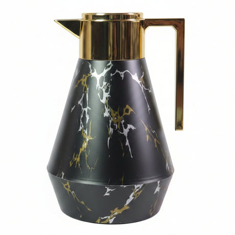 Thermal Flask Unbreakable Nordic Marble Gold Office Kitchen & Dining Thermoses