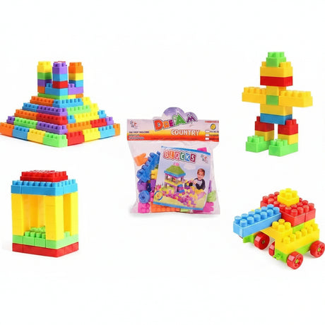90 Building Blocks Toy Toys