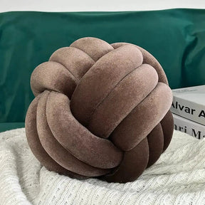 Soft Knot Ball Pillow Throw Pillows