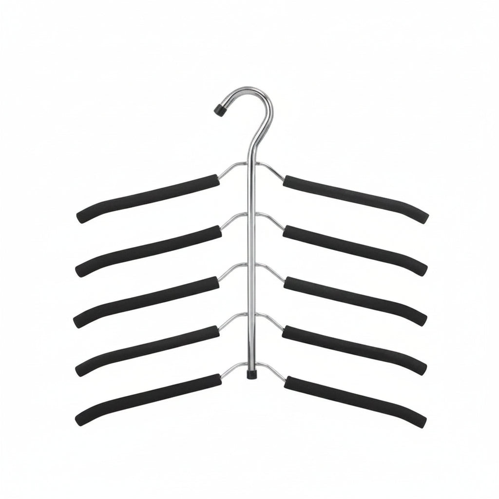 5-Layer Space-Saving Shirt Hanger Hanger Hangers