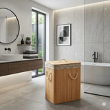 Eco-Friendly Bamboo Laundry Basket – Square Laundry Baskets