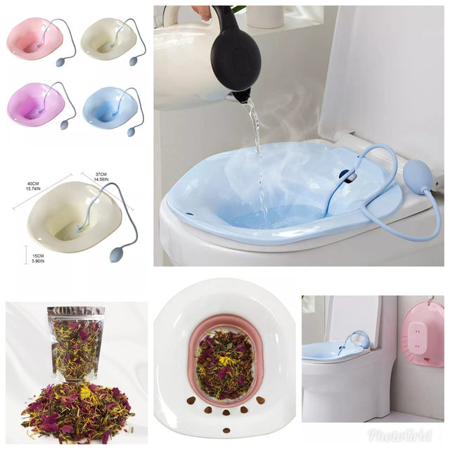 Yoni Sitz Bath Basin for Vaginal Hygiene and Wellness Therapy- Furaha Finds Kenya