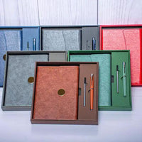 Executive Notebook Gift Set with Refillable Pen Notebooks & Notepads