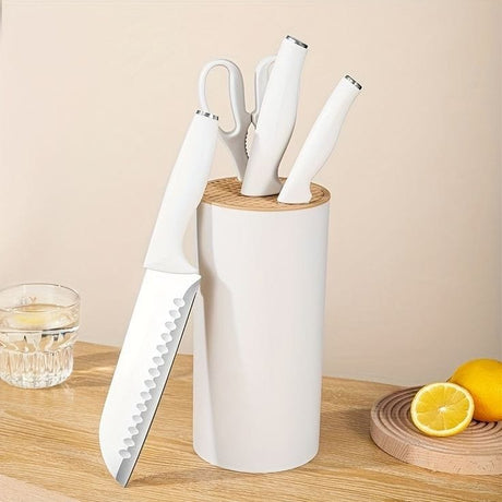 5pcs Stainless Steel Kitchen Knife Set Sharp & Durable for All Kitchen Tasks- Furaha Finds Kenya
