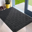 High Quality Non Slip Wear Resistant Rubber Doormat Dirt Trapping Rug 45x75cm