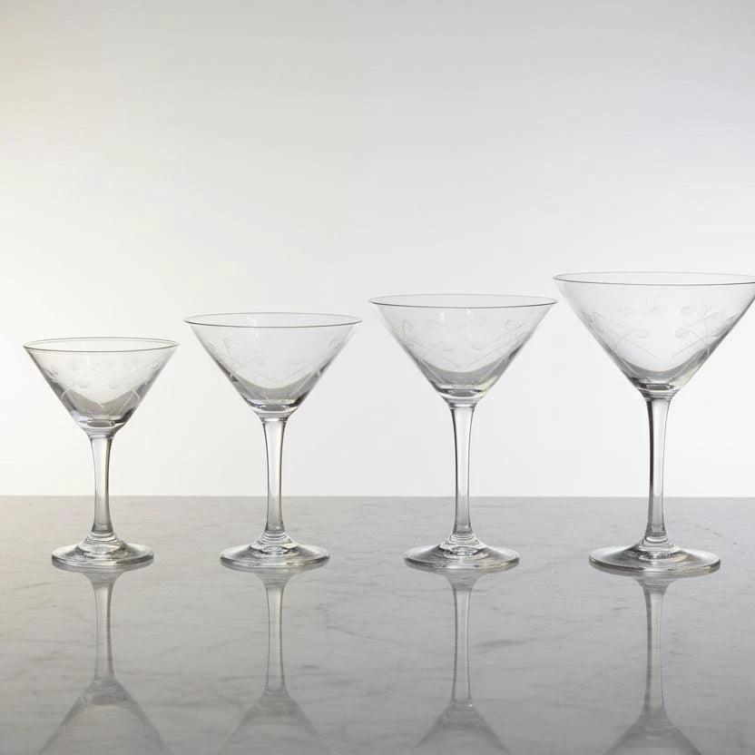 Pure Crystal Goblet Champagne Flute Glass - Set of 6 Pure Crystal Champagne Flute Glass