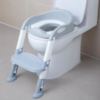 Baby Auxiliary Toilet Ladder Folding Seat for Kids Potty Training Kids essentials Toilet Seats & Step Stools