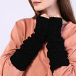 Cable-Knit Long Fingerless Arm Warmer Gloves Arm warmers Arm Warmers & Sleeves