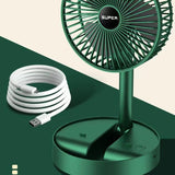 Telescopic Mini Foldable Fan 9W Expandable Height
