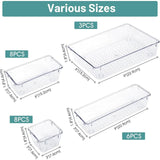 25 Piece Non Slip Drawer Organizer Set Stackable Multipurpose Storage Solution- Furaha Finds Kenya