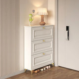 Modern Luxury Bucket Flip Shoe Cabinet Space Saving Multi-Layer Rack