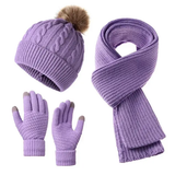 3-in-1 Knit Winter Set Knitted winter set