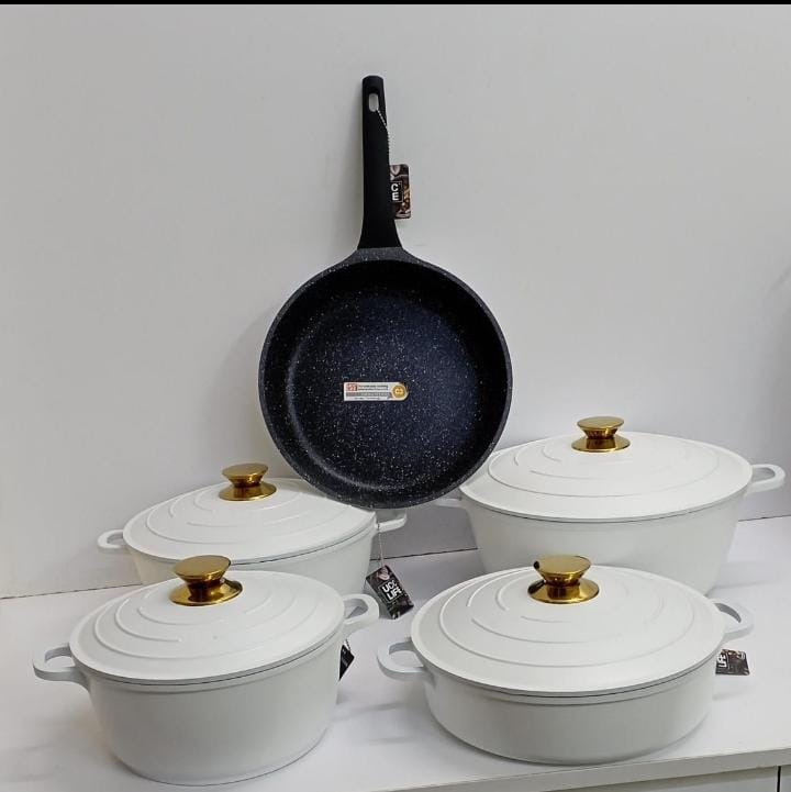 Furaha Finds 11pcs UCC Life Non-Stick Cookware Set
