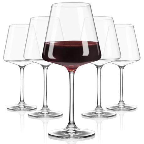 Elegant Goblet Wine Glass 613ml – Set of 2 or 6- Furaha Finds Kenya
