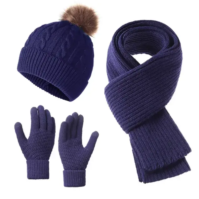 3-in-1 Knit Winter Set Knitted winter set