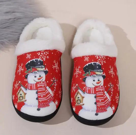 Christmas Snowman Indoor Slippers Indoor shoes Slippers