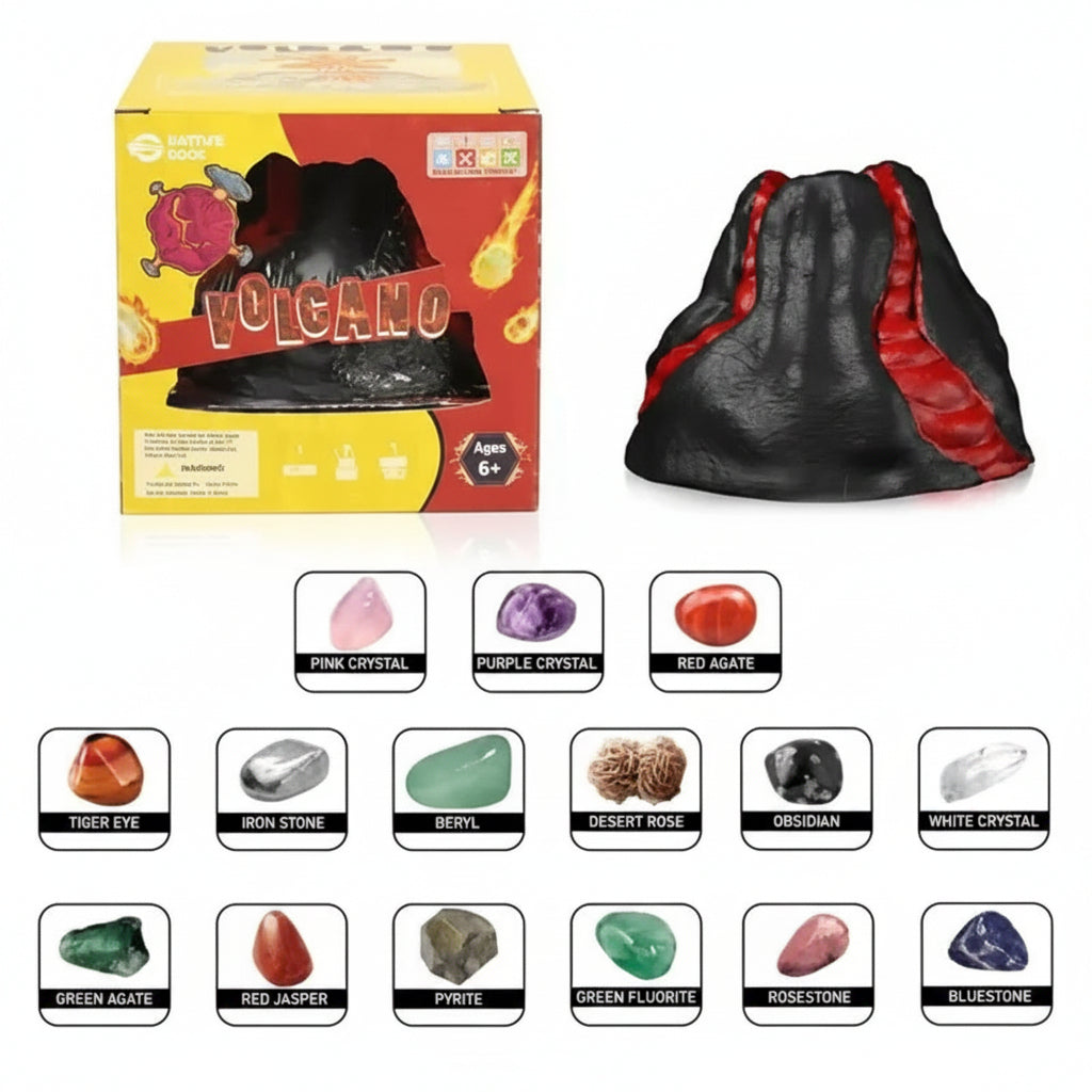 Volcano Gem Dig Kit Kids games Science & Exploration Sets